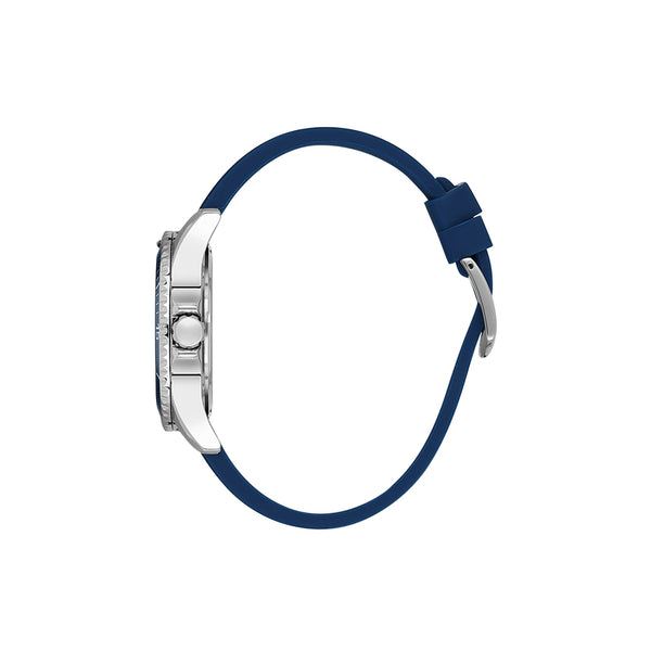 Daniel Klein Premium Men's Analog Watch Blue Silicone Strap DK.1.13683-2
