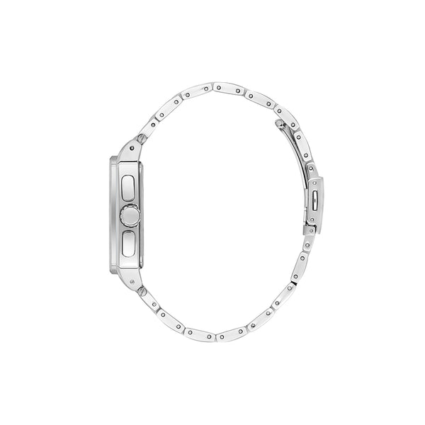 Daniel Klein Exclusive Men's Chronograph Watch Silver Stainless Steel Strap DK.1.13687-2