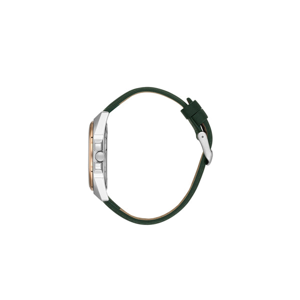 Daniel Klein Premium Men Analog Watch DK.1.13752-4 Dark Green Genuine Leather Strap