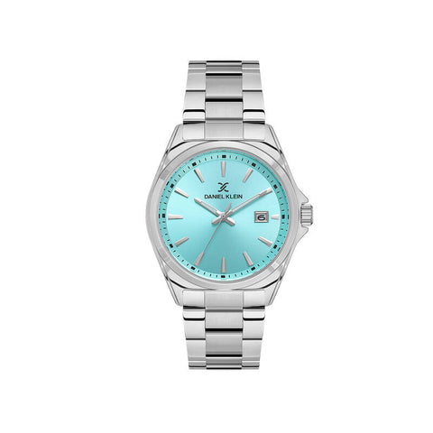 Daniel Klein Premium Men Analog Watch DK.1.13891-4 Silver Stainless Steel Strap