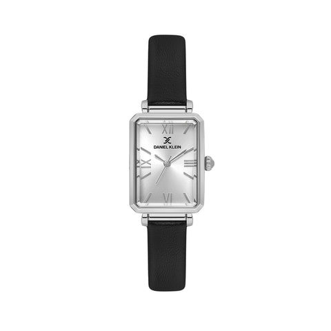 Daniel Klein Premium Women's Analog Watch Black Genuine Leather  DK.1.13935