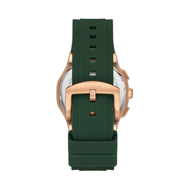 Daniel Klein Exclusive Men's Chronograph Watch Green Silicone DK.1.13997-4