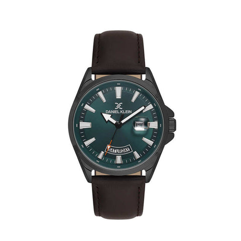 Daniel Klein Premium Men's Analog Watch Brown Genuine Leather  DK.6.14038
