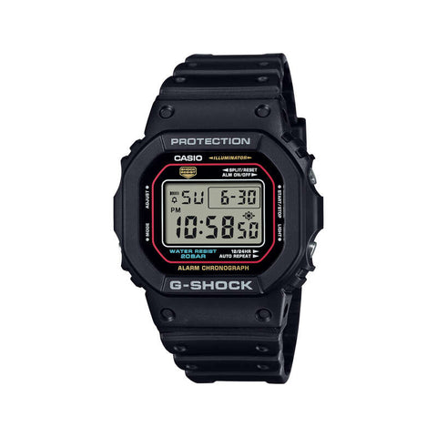 Casio G-Shock DW-5600RL-1 Men Digital Watch Black Resin Strap DW5600 Series