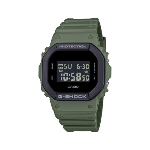Casio G-Shock DW-5610UU-3 Men Dgital Watch Green Resin Strap