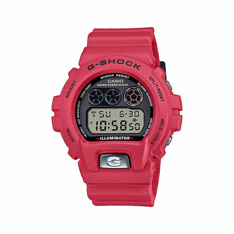Casio G-Shock DW-6900TR-4 Men Digital Watch with Red Resin Band