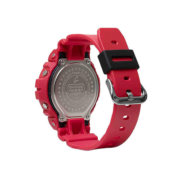 Casio G-Shock DW-6900TR-4 Men Digital Watch with Red Resin Band