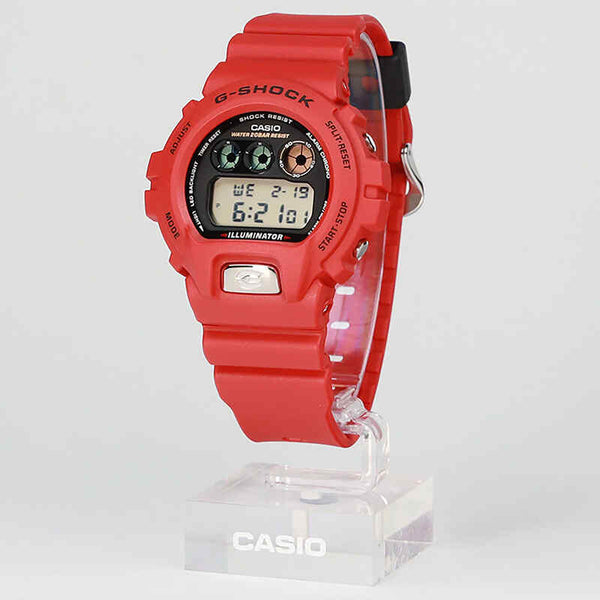 Casio G-Shock DW-6900TR-4 Men Digital Watch with Red Resin Band