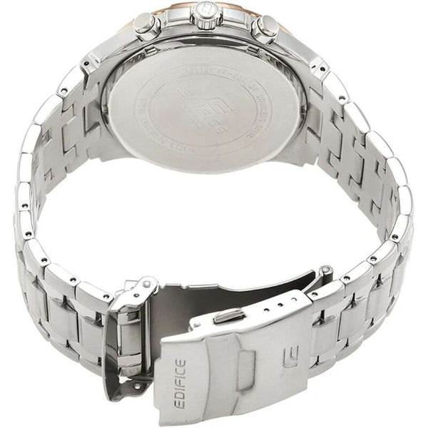 Casio Edifice Men's Chronograph Watch EF-539D-1A5V Silver Stainless Steel Band Business Watch