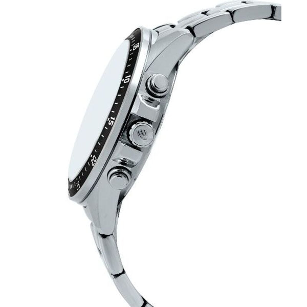 Edifice EFV-540D-1AV Men's Chronograph Watch Black dial with Silver Stainless Steel