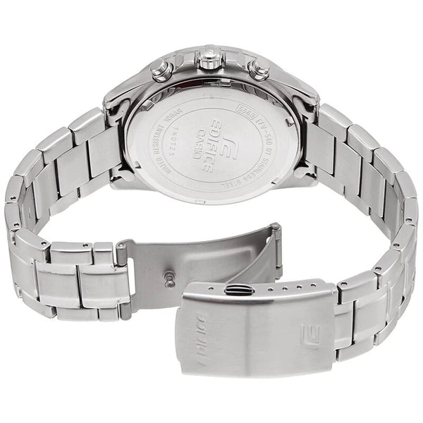 Edifice EFV-540D-1AV Men's Chronograph Watch Black dial with Silver Stainless Steel