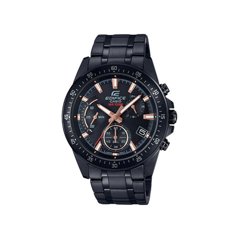 Edifice EFV-540DC-1BV Men's Chronograph Watch Black Stainless Steel