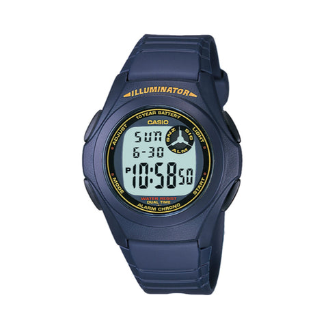 Casio Watch For Men Jam Tangan Lelaki F-200W-2BDF for man