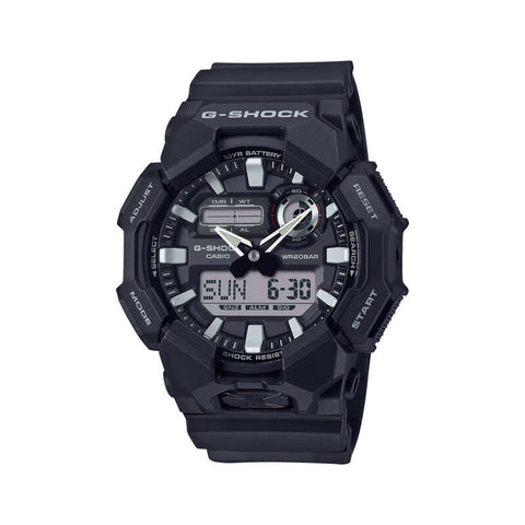 Casio G-Shock GA-010-1A1 Men Analog-Digital Watch Black Resin Strap GA-010 Series