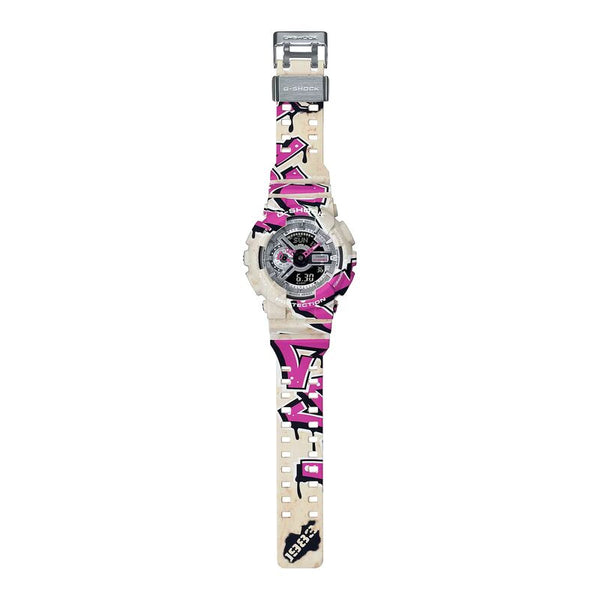 Casio G-Shock Men's Analog-Digital Watch GA-110 Lineup Street Spirit Series Multicolour Resin Band Watch GA110SS-1A GA-110SS-1A