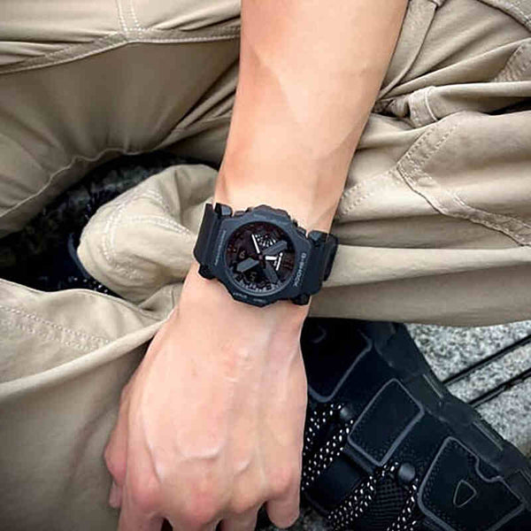Casio G-Shock Men Analog-Digital Sport Watch GA-2300-1A Black Resin Strap