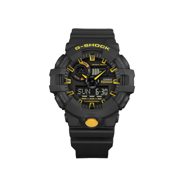 Casio G-Shock Men's Analog-Digital Sport Watch GA-700CY-1ADR Black Resin Strap