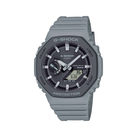 Casio G-Shock Urban Utility GA-B2100LUU-8A Men Analog-Digital Watch w. Bluetooth Gray Resin Strap