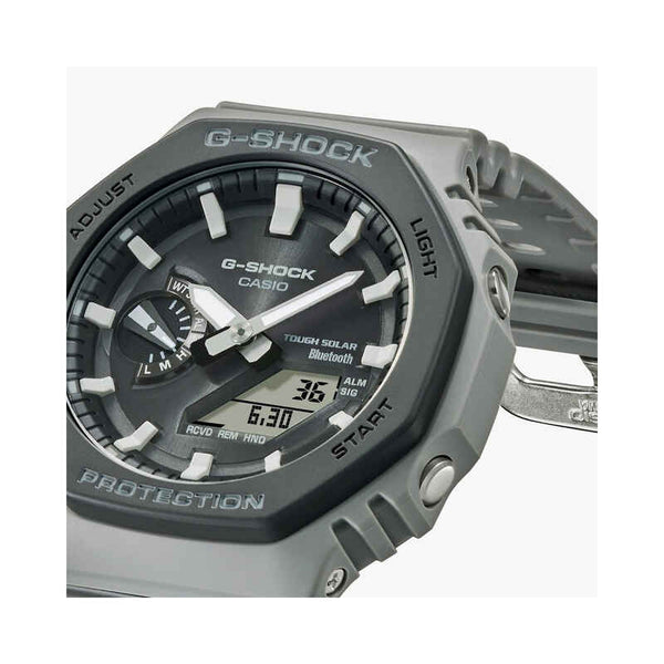 Casio G-Shock Urban Utility GA-B2100LUU-8A Men Analog-Digital Watch w. Bluetooth Gray Resin Strap