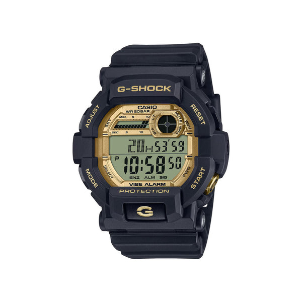 Casio G-Shock GD-350GB-1 Men Digital Watch Black Resin Strap