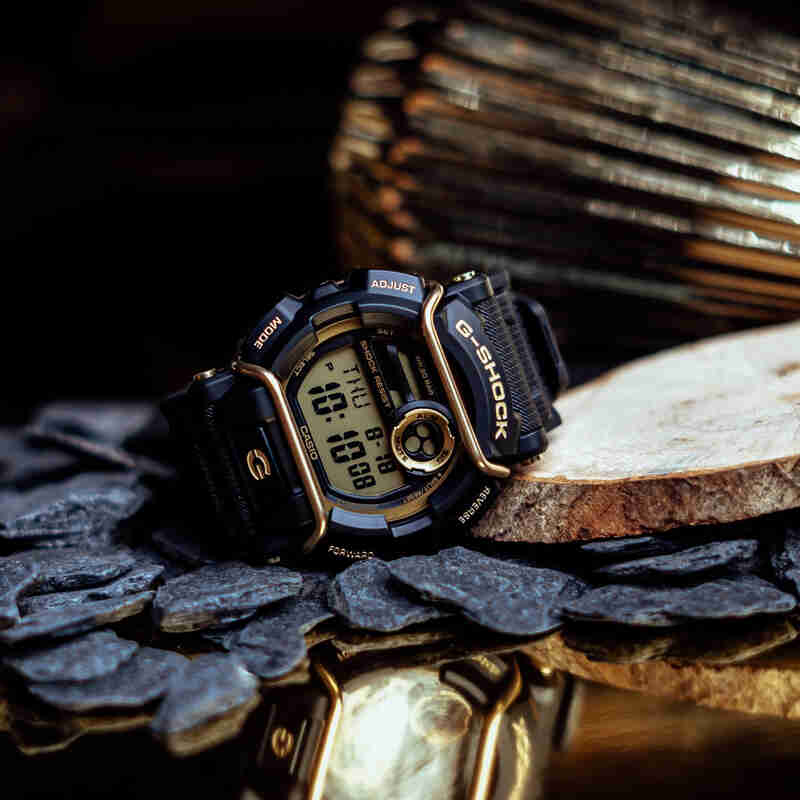 Casio G-Shock GD-400GB-1B2 Men Digital Watch Black Resin Strap