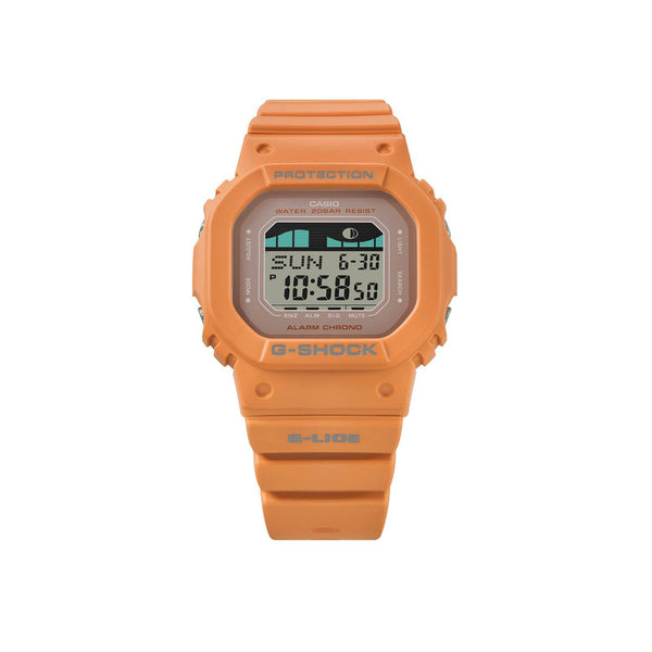 Casio G-Shock GLX-S5600-4 G-LIDE Women's Digital Sport Watch | Orange Resin Band