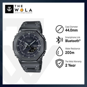 Casio G-Shock Full Metal GM-B2100BD-1A Men Analog-Digital Watch Black Resin Strap