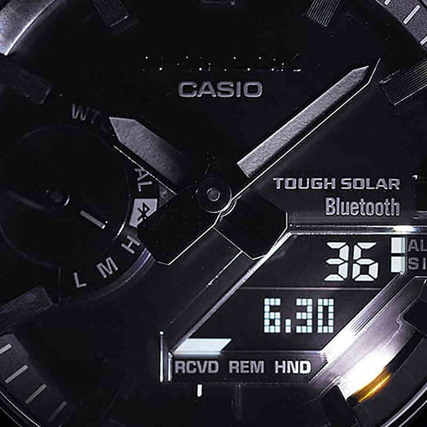Casio G-Shock Full Metal GM-B2100SD-1A Men Analog-Digital Watch Silver Resin Strap