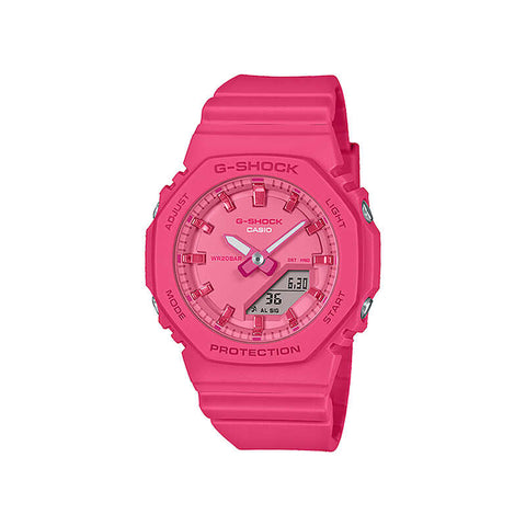 Casio G-Shock GMA-P2100PP-4A Women's Analog-Digital Watch with Pink Resin Band