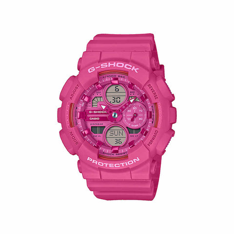 Casio G-Shock GMA-S140PP-4ADR Women's Analog-Digital Watch with Pink Resin Band