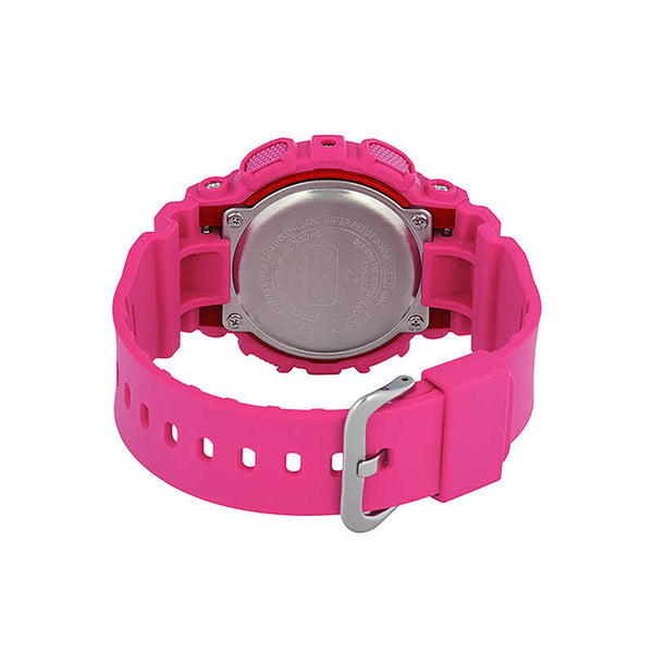 Casio G-Shock GMA-S140PP-4A Women's Analog-Digital Watch with Pink Resin Band