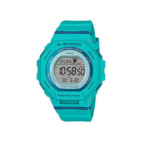 Casio G-Shock GMD-B300SC-2DR Women's Digital Watch with Green Resin Band