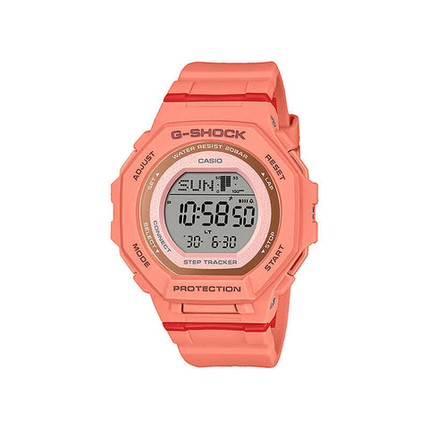 Casio G-Shock GMD-B300SC-4DR Women's Digital Watch with Orange Resin Band