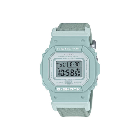 Casio G-Shock Field Style Women's Digital Watch GMD-S5600CT-3DR Mint Green Cloth Strap