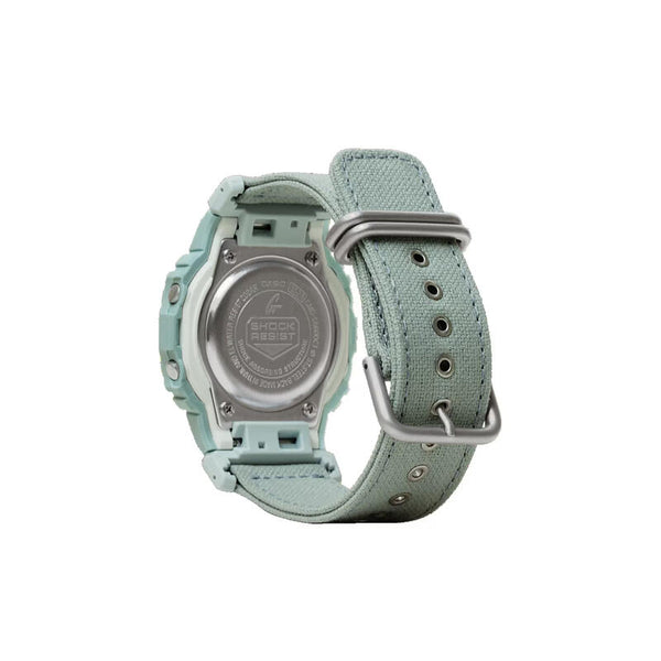 Casio G-Shock Field Style Women's Digital Watch GMD-S5600CT-3DR Mint Green Cloth Strap
