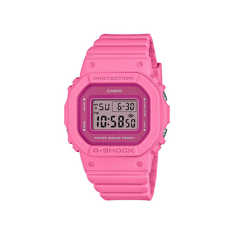 Casio G-Shock GMD-S5610PP-4DR Women's Digital Watch with Pink Resin Band