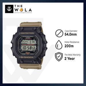 Casio G-Shock Men Digital Watch GX-56TU-1A5 Brown Resin Strap