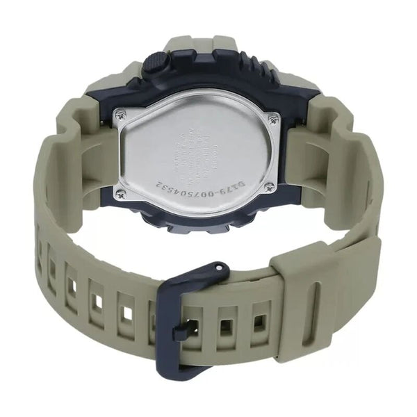 Casio Men's Analog-Digital Watch HDC-700-3A3V Green Band Watch for men