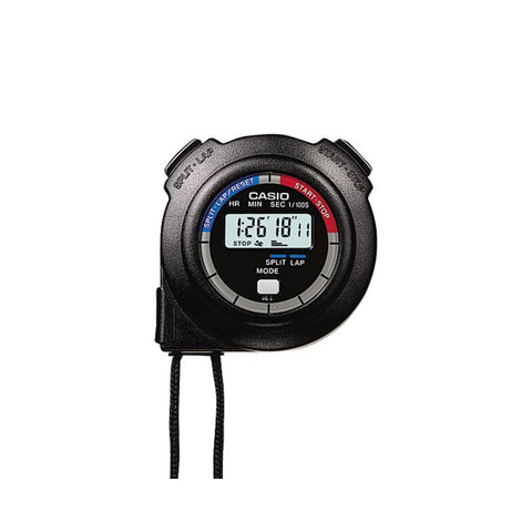 Casio Digital Stopwatch HS-3V-1B Black Resin Bezel