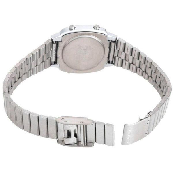 Casio Women's Digital Watch LA670WA-2 Stainless Steel Band Casual Watch