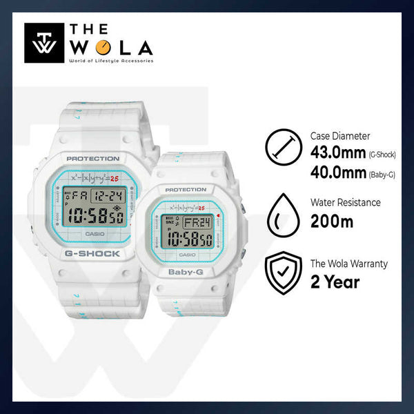Casio G-Shock x Baby-G Digital Watch LOV-21B-7 G Presents Lover’s Collection Couple Set Pair Watch