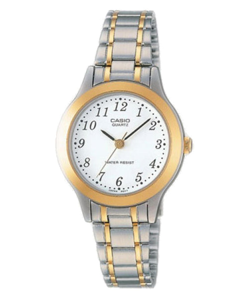 Casio Women's Analog Watch LTP-1128G-7B Stainless Steel Band Gold Watch
