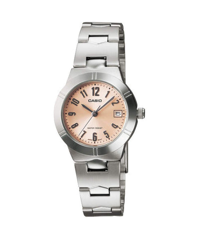 Casio LTP-1241D-4A3 Women Analog Watch with Silver Stainless Steel Band