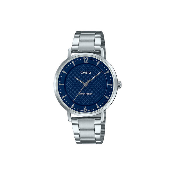 Casio LTP-VT04D-2A Women Analog Watch Silver Stainless Steel Strap