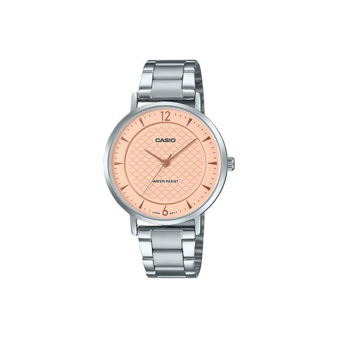 Casio LTP-VT04D-4A Women Analog Watch Silver Stainless Steel Strap