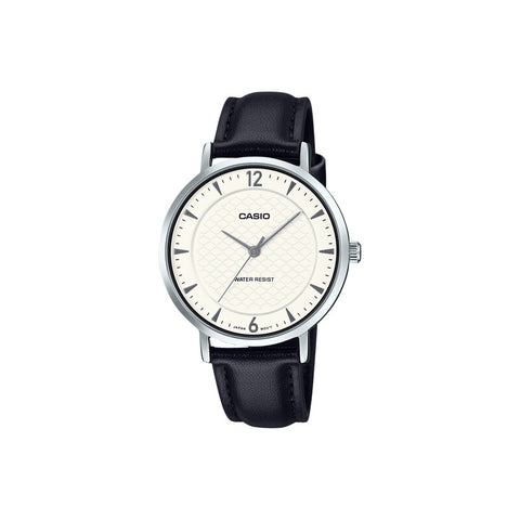 Casio LTP-VT04L-7A2 Women Analog Watch Black Resin Strap