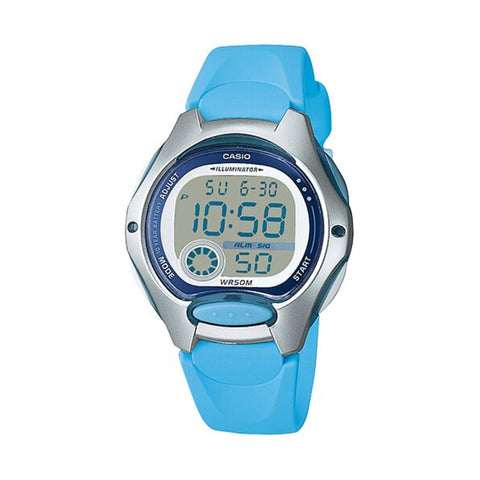 Casio LW-200-2BV Women's Digital Watch with Blue Resin Band