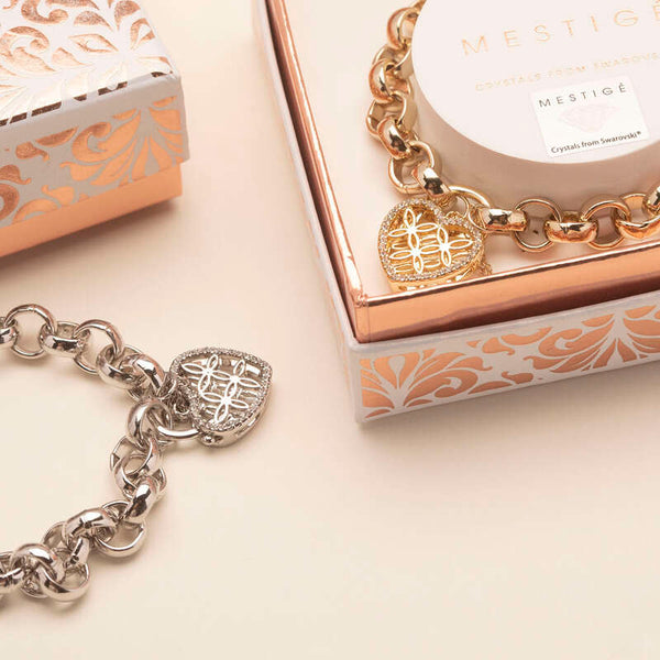 Mestige Sweetheart Bracelet with Swarovski® Crystals
