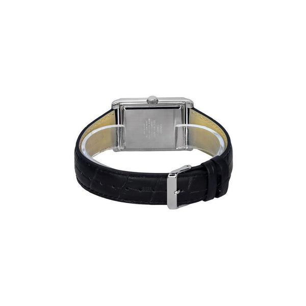 Casio Moon Phase Men's Analog Watch MTP-M105L-7AVDF Black Genuine Leather Strap