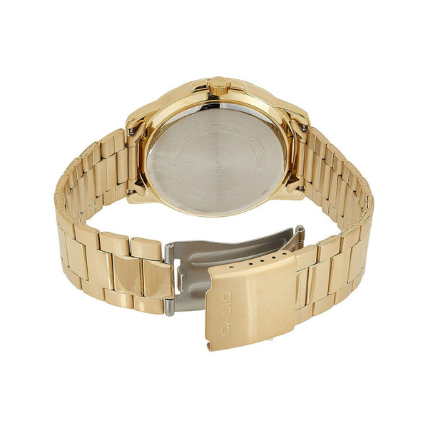 Casio MTP-VD01G-1CV Men Analog Watch Gold Stainless Steel Strap